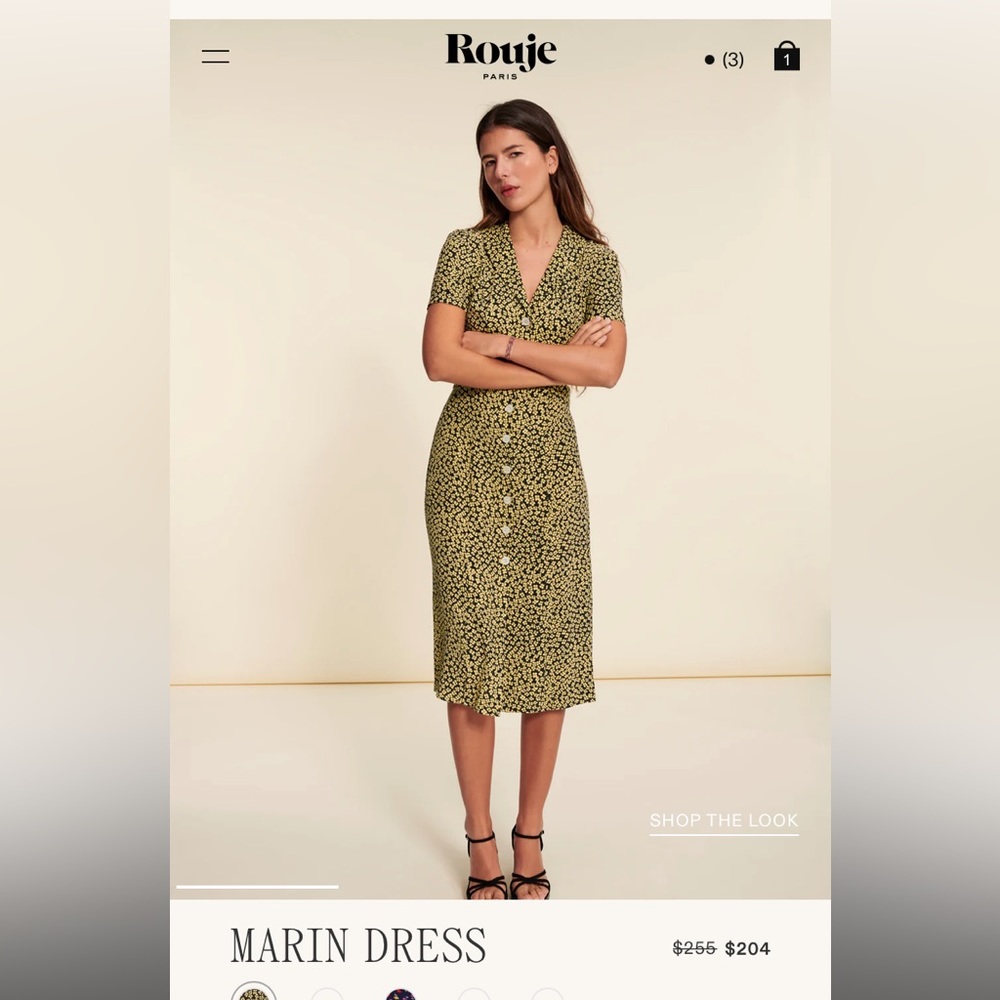 Rouje size 34 Marin Dress Brand New With Tags, Significantly Reduced in Price!